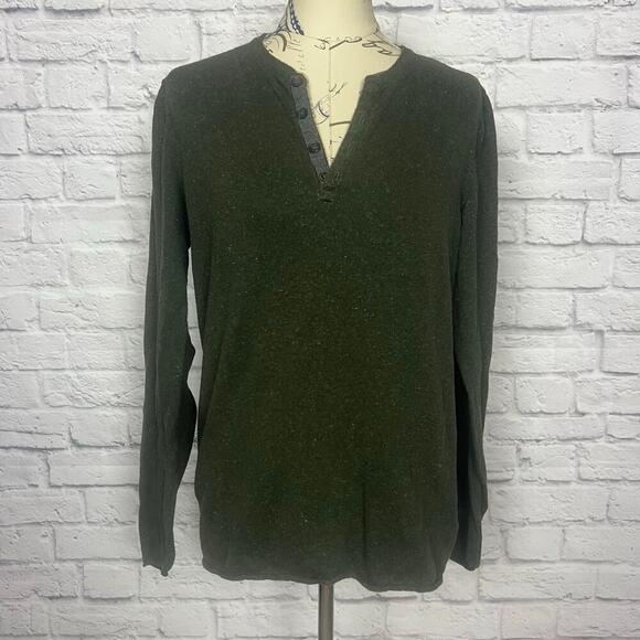 Rye by Hawker Rye Tops - Rye by Hawker Rye Green Women Long Sleeve T-Shirt Size Medium